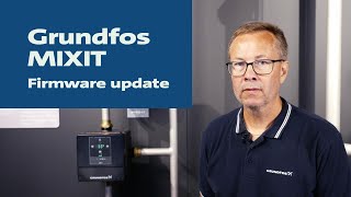 Installing a firmware update on Grundfos MIXIT [upl. by Airotkiv]