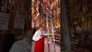 LA SCALA PER IL PARADISO DEI SALAMI 😳🪽 norcineria salumi salame salami record italy roma [upl. by Magas242]