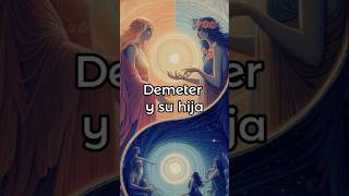 Sabias cual fue el mito de Demeter y Persefone mitologiagriega diosesgrandeypoderoso mitologia [upl. by Fruin]