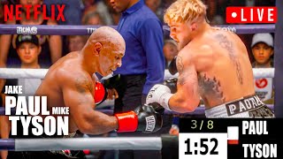 UNBELIEVABLE KNOCKOUT Mike Tyson vs Jake Paul  Full Fight Breakdown amp Shocking Highlights [upl. by Obola217]