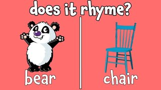 Does It Rhyme PART 2 Learning Rhyming Words for Kids [upl. by Hareema645]