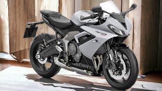 New 2024 Triumph Daytona 660 Best Middleweight Sports Motorcycles [upl. by Gerty]