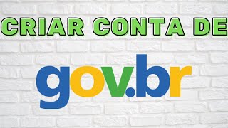 🤩Como CRIAR CONTA no GOV BR gratuitamente para acessar INSS MEI CPF BC e RECEITA FEDERAL IRPF [upl. by Ries]