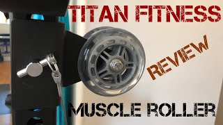 Titan Rack Mounted Muscle Roller  T3 Series  Unboxing  Mini Review [upl. by Ydneh]