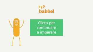 Inglese per principianti Lezione 1  Esercizi Multimediali con Babbel  Imparare linglese [upl. by Osithe612]