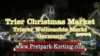 Trier Christmas Market  Trierer Weihnachts Markt  Kerstmarkt Duitsland [upl. by Eissahc]