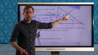 Common Core GeometryUnit 4Lesson 6The Inscribed Circle of a Triangle [upl. by Hephzibah]