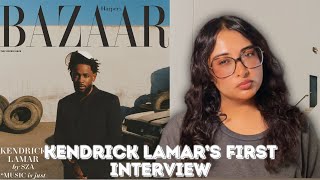 The Problem With Kendrick Lamars Harpers Bazaar Interview with SZA [upl. by Ailadgim]