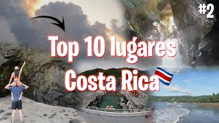 🔴 10 LUGARES PARA CONOCER EN COSTA RICA  PARTE 2 [upl. by Carlson]