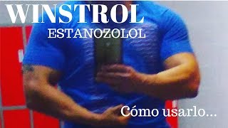 WINSTROL ESTANOZOLOL CÓMO USARLO [upl. by Epuladaugairam]