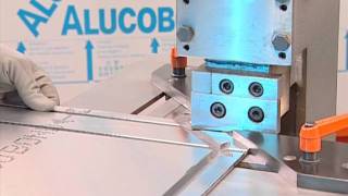 Alucobond punching [upl. by Ernaldus]