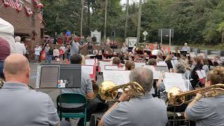 the Farmington concert band at the Franklin Cider Mill 003 [upl. by Eniretac]