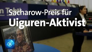 Menschenrechtspreis für UigurienAktivist Tohti in Abwesenheit verliehen [upl. by Arihat]