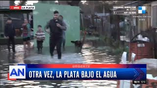 LA PLATA VECINOS EVACUADOS por las INUNDACIONES [upl. by Jeannine271]