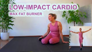 CARDIO WORKOUT LOW IMPACT  Für Anfänger geeignet  No Equipment Fat Burning [upl. by Llertnek]