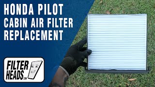 How to Replace Cabin Air Filter 2016 Honda Pilot  AQ1058 [upl. by Akinak]