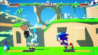 CREAM amp CHEESE vs SONIC THE HEDGEHOG Hardest Difficulty Sonic Smackdown PC [upl. by Trembly]