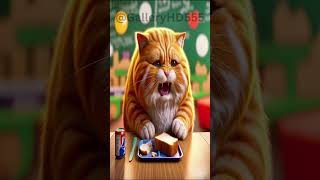 Sad cat cat catsoftiktok slideshow aiimages catlovers fyp explore funnycats funnyshorts [upl. by Anirazc472]