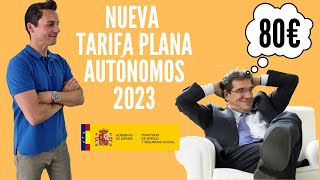 Nueva TARIFA PLANA para AUTÓNOMOS 2023 [upl. by Cinom]