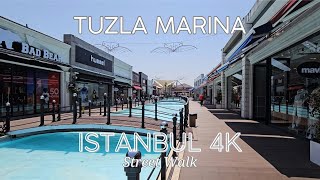 Istanbul 4K Street Walk in Viaport Marina Tuzla – Turkey 4K Street Walk Tour and Sightseeing Video [upl. by Ibrab]