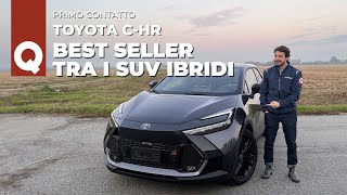 TEST DRIVE del 20 GR SPORT IBRIDO 197 cv  Toyota CHR 2024 [upl. by Nedla]