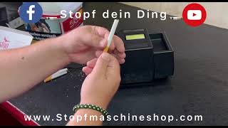 Powermatic 3 Einführung Inbetriebnahme Zigarettenstopfmaschine Stopfmaschine [upl. by Eirrehc]