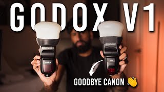 Godox V1 Review The BEST OnCamera Flash [upl. by Ylremik]