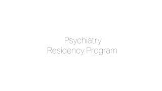 Psychiatry Residency Program – University of Maryland Medical Center [upl. by Kilam35]