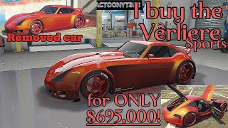 I buy the removed Bravado Verlierer for ONLY 695000 Buy 1 too  GTA 5 Online [upl. by Larrisa769]