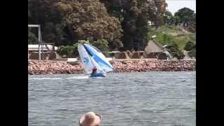 12ft Skiffs Run the Wall in 20 knots [upl. by Carl361]