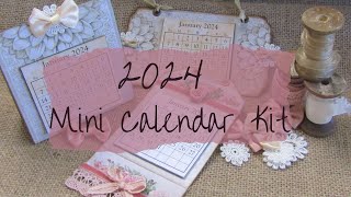 2024 Mini Calendar Kit [upl. by Neibaf]