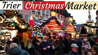 Christmas Market in Trier Germany 2021 [upl. by Atkins]