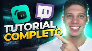 Como Configurar STREAMLABS OBS para LIVE na TWITCH [upl. by Nnylodnewg]