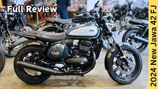 New Updated Jawa 42 FJ Full Detailed Review ❤️ Price amp Features ✅ Better Than Old 42 [upl. by Aivyls]