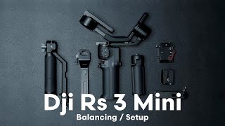 Quietly Setting Up Dji Rs 3 Mini Gimbal in 2024  Step By Step [upl. by Cristoforo203]