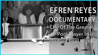 EFREN REYES Documentary  Life Of The Greatest Pool Player In Modern History [upl. by Milas181]