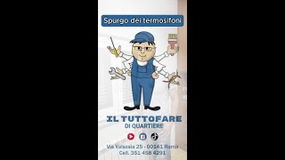 Come spurgare i termosifoni riscaldamento termosifoni idraulica tuttofarediquartiere faidate [upl. by Eelahs812]