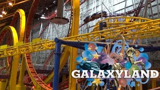 Galaxyland Amusement Park West Edmonton Mall Tour amp Review [upl. by Adnamas]