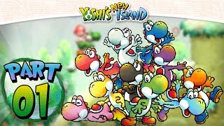 Yoshis New Island  Lets Play  World 1 12 [upl. by Alleuqram]