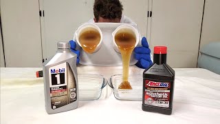 Mobil 1 Extended Performance vs AMSOIL 5W30 Cold Flow Challenge [upl. by Rennoc]