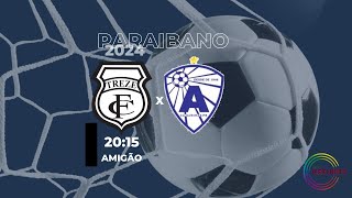 TREZE X ATLÉTICO DE CAJAZEIRAS  CAMPEONATO PARAIBANO 2024 NARRÇÃO AO VIVO RÁDIO CATURITÉ [upl. by Leuamme]