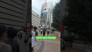 Omiya Japan Evening japan omiya tour japanlife japanjourney pakistan [upl. by Ttiwed]