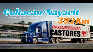 Carga CASTORES de Culiacán Sinaloa  Acaponeta Nayarit  Western Star 5700 XE 19 con TONELADAS [upl. by Kore521]