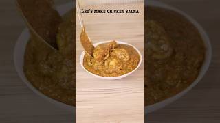 chicken salna  chicken curry shorts chickencurry [upl. by Eissert]