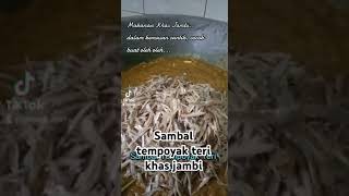 Sambal tempoyak teri khas jambi [upl. by Anneirda]