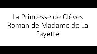 Audio Livre  La princesse de Cleve  La Fayette [upl. by Thunell126]