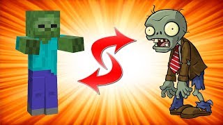 Plants Vs Minecraft Zombies [upl. by Varney438]