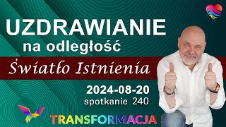 Światło Istnienia Medytacja uzdrawiająca z Uzdrowicielami Duchowymi Zbigniewem Popko i Agatą Popko [upl. by Atilem]