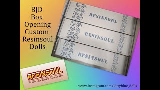 BJD Box Opening from Resinsoul Lucky 7 [upl. by Ailaza]