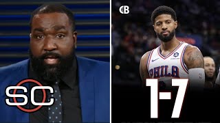 76ers are TRASH The worst in NBA  ESPN reacts to Philly now being 17 after loss to Lakers 116106 [upl. by Keraj]